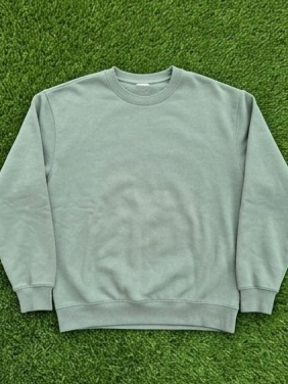 mint green sweater